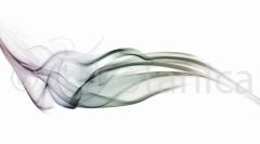 Color smoke wave background